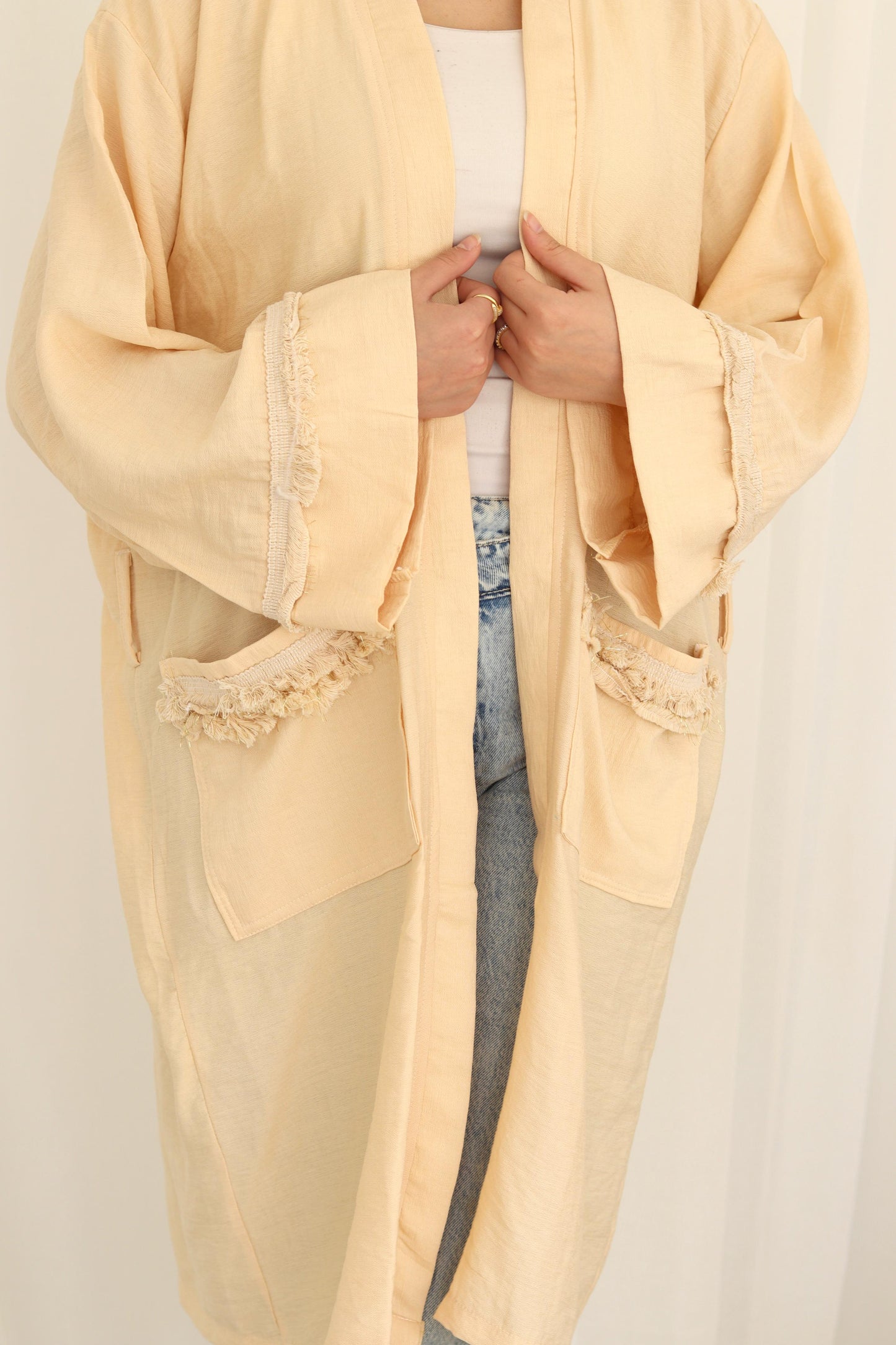 Biege kimono free size