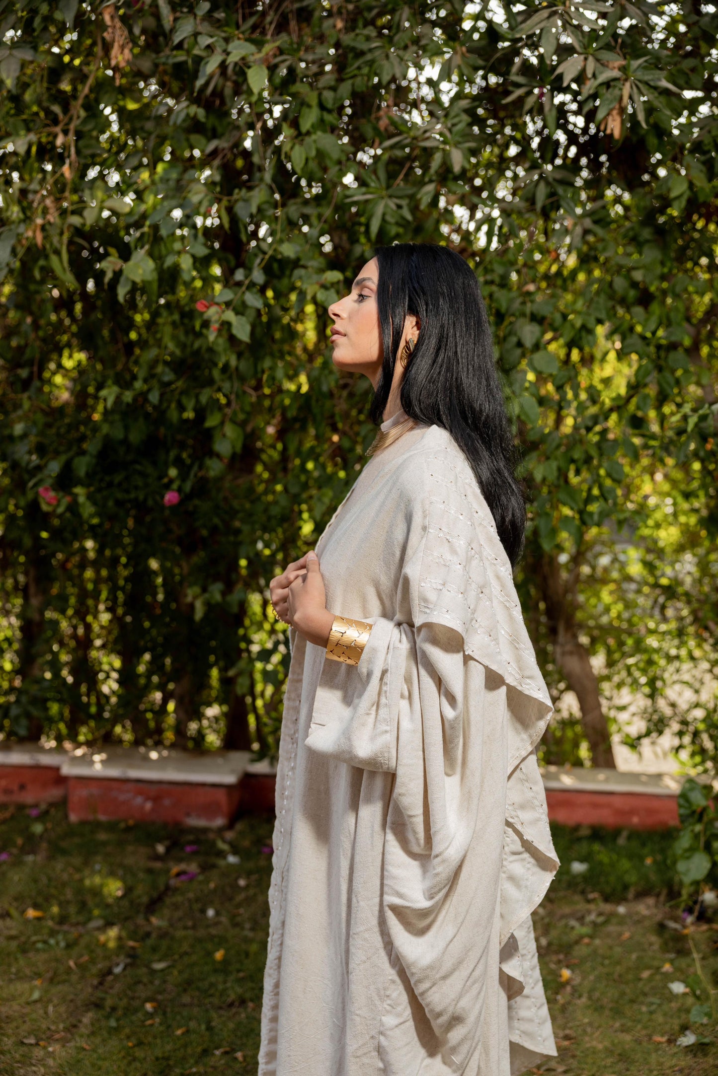 Romany Kaftan- embroidered -2 Gold