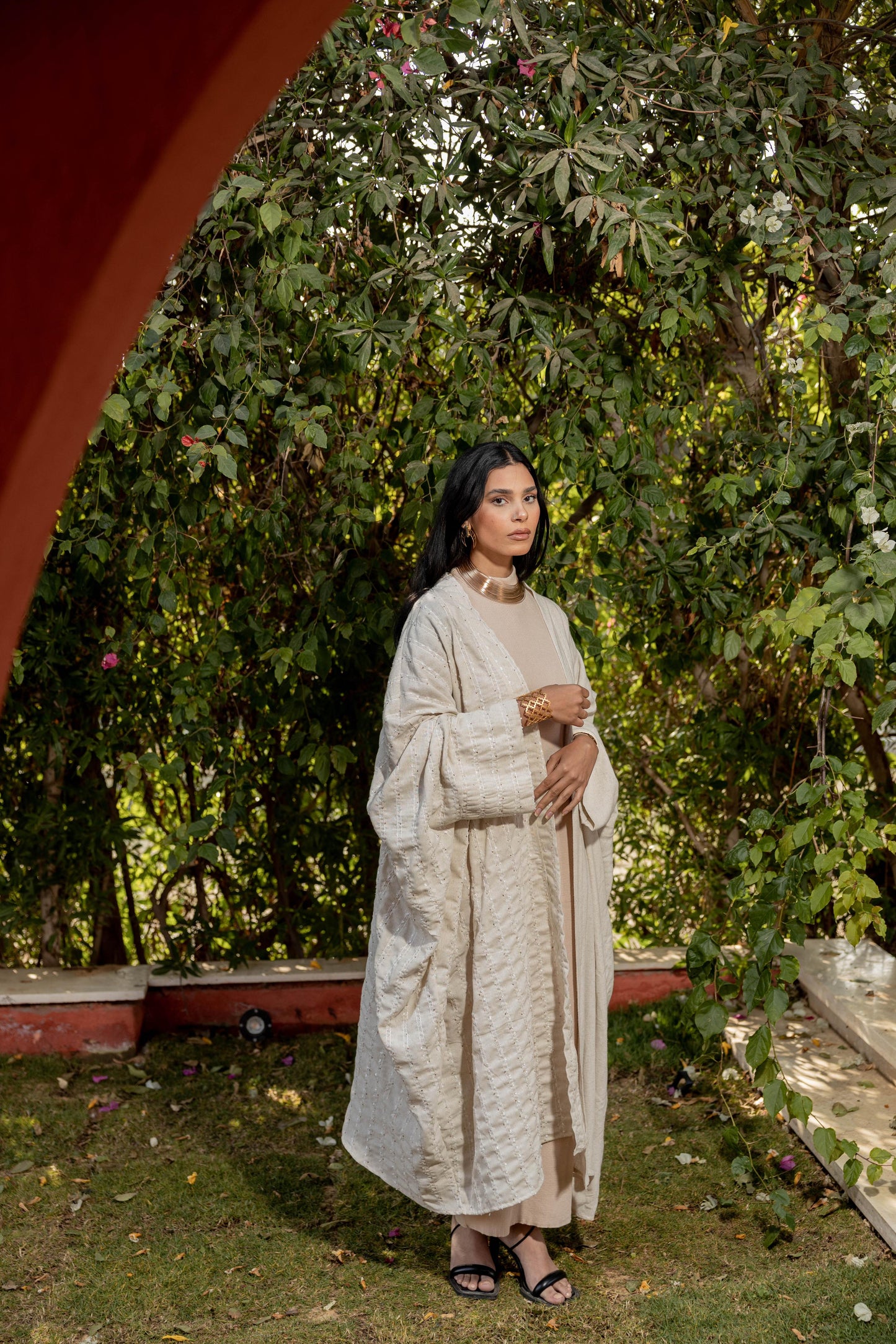 Romany Kaftan- embroidered -2 Gold