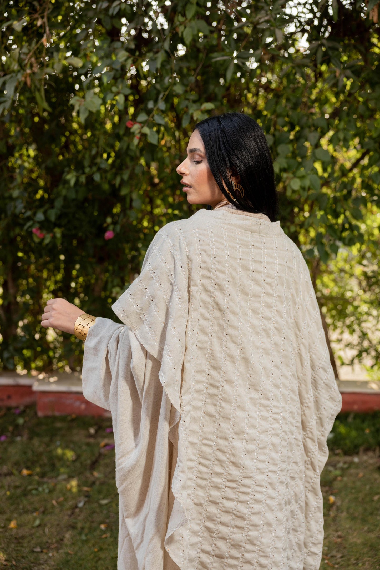 Romany Kaftan- embroidered -2 Gold