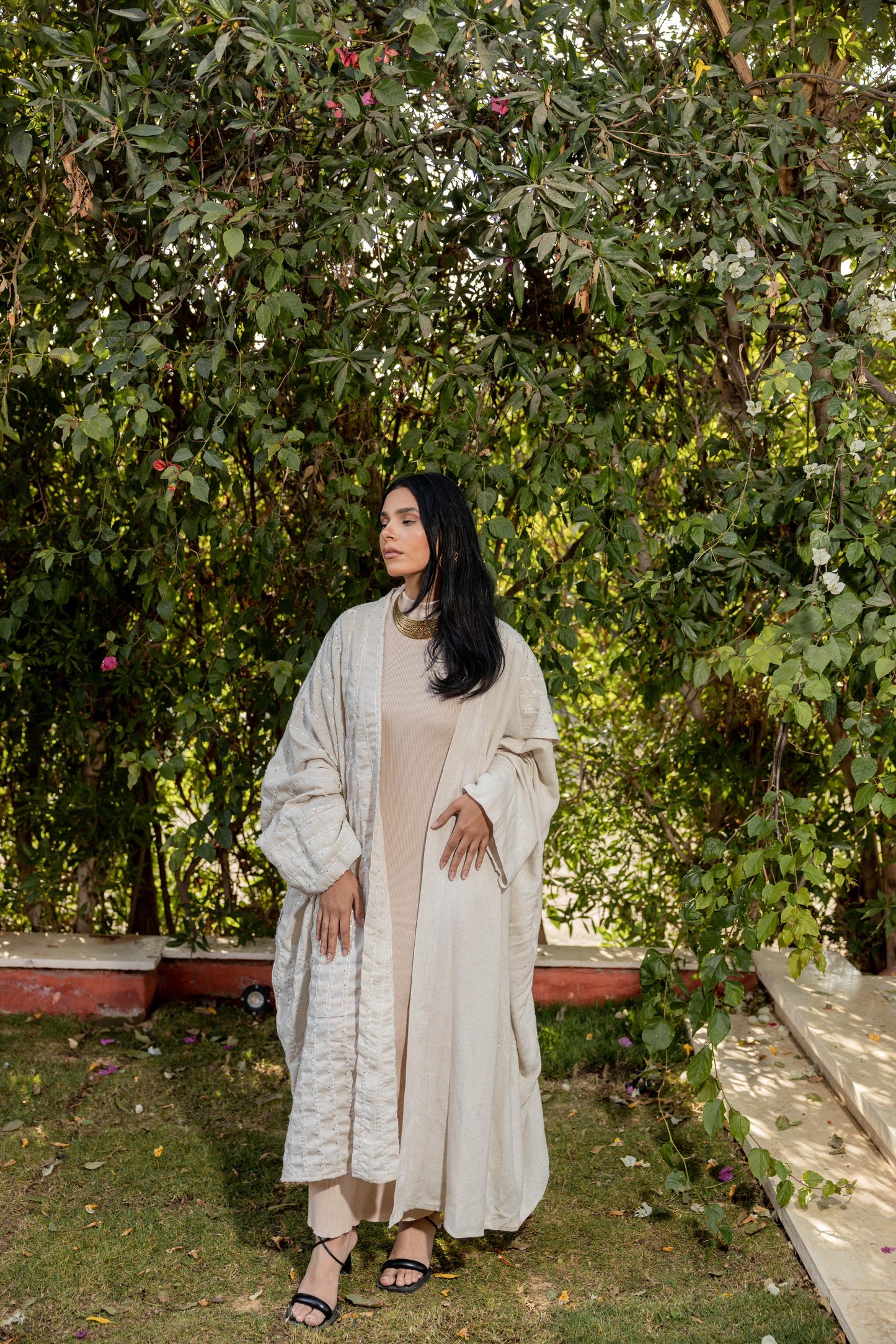 Romany Kaftan- embroidered -2 Gold