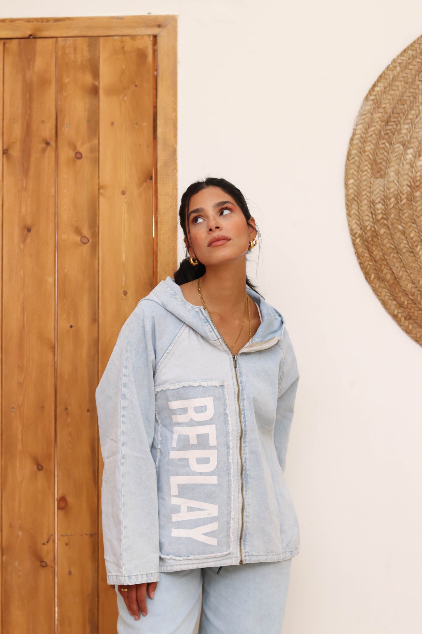 Replay oversize Denim jacket