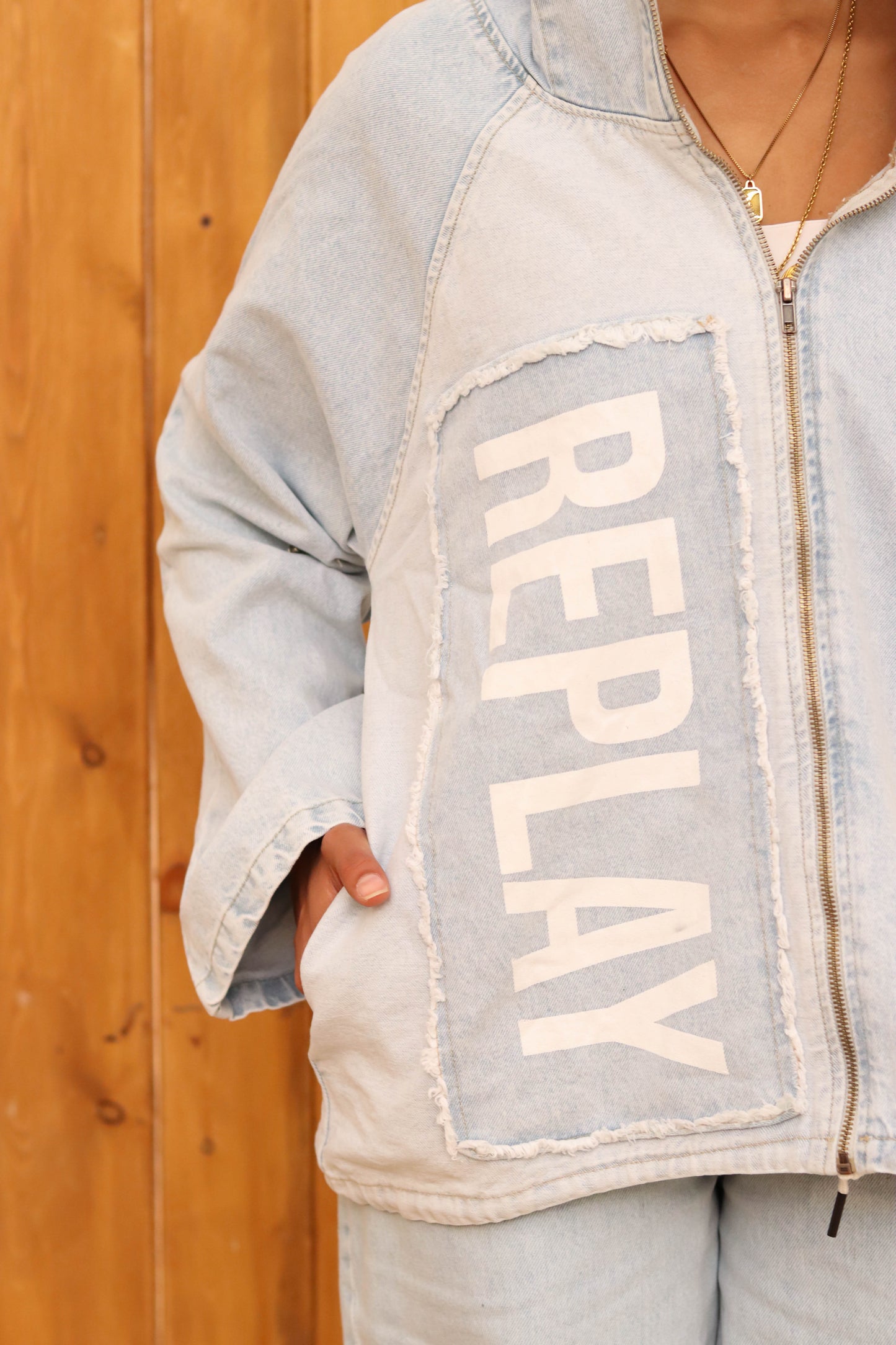 Replay oversize Denim jacket