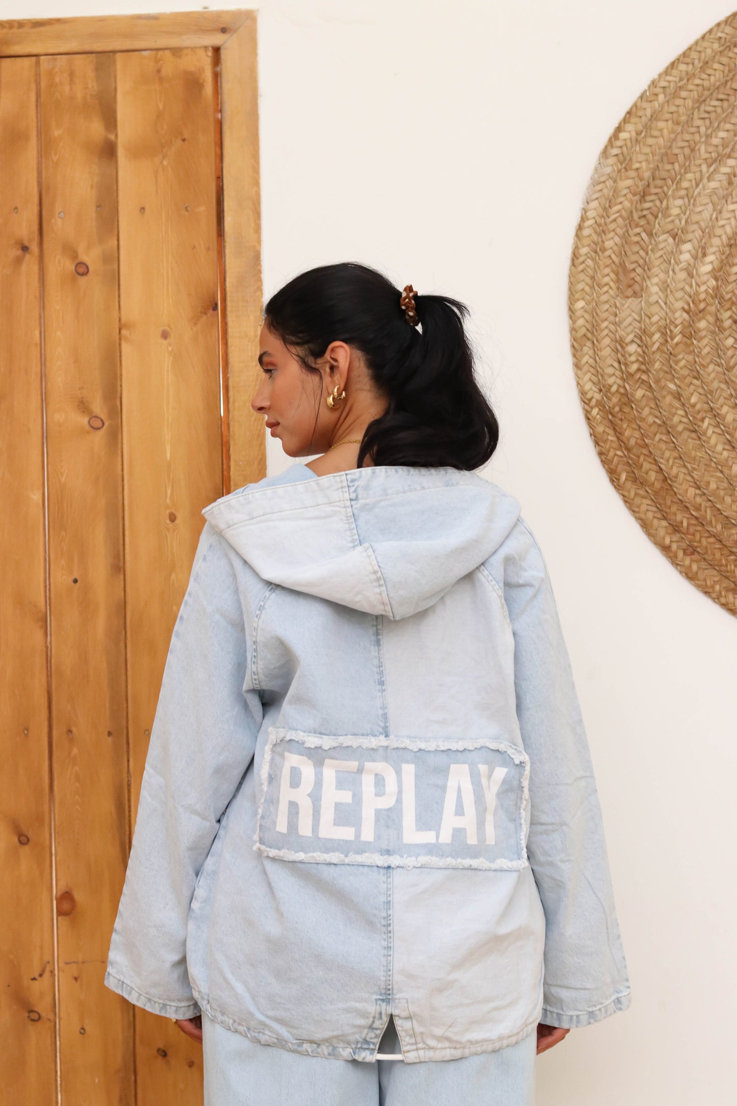 Replay oversize Denim jacket