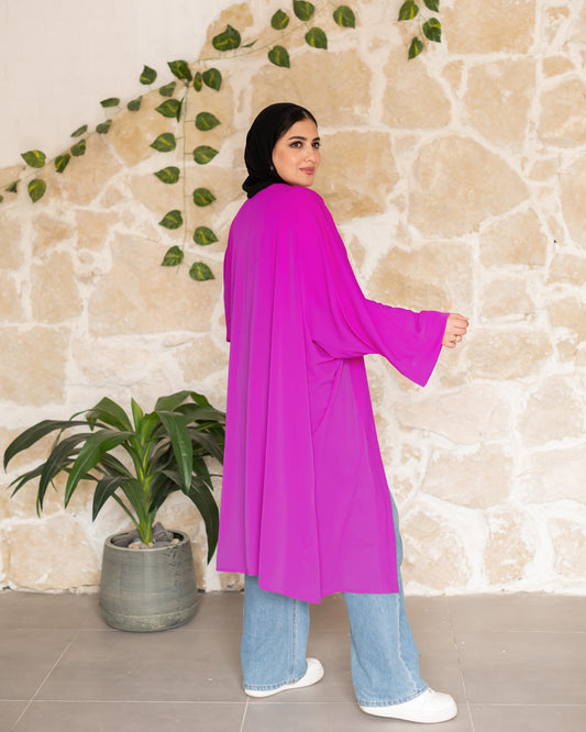 Hot pink kimono free size