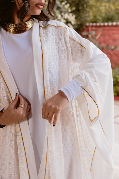 Arabian White Kaftan free size