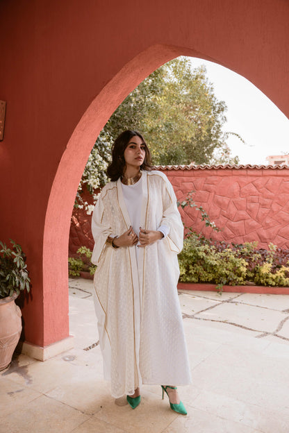 Arabian White Kaftan free size