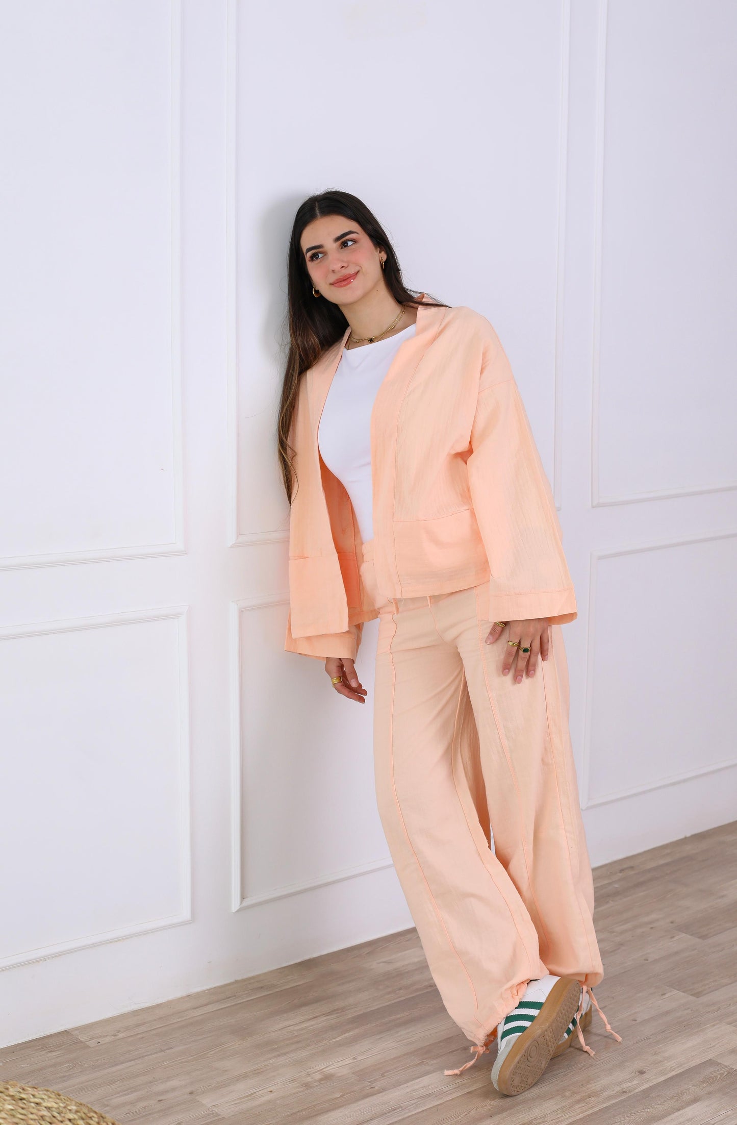 Blush Linen Luxe Set- beach