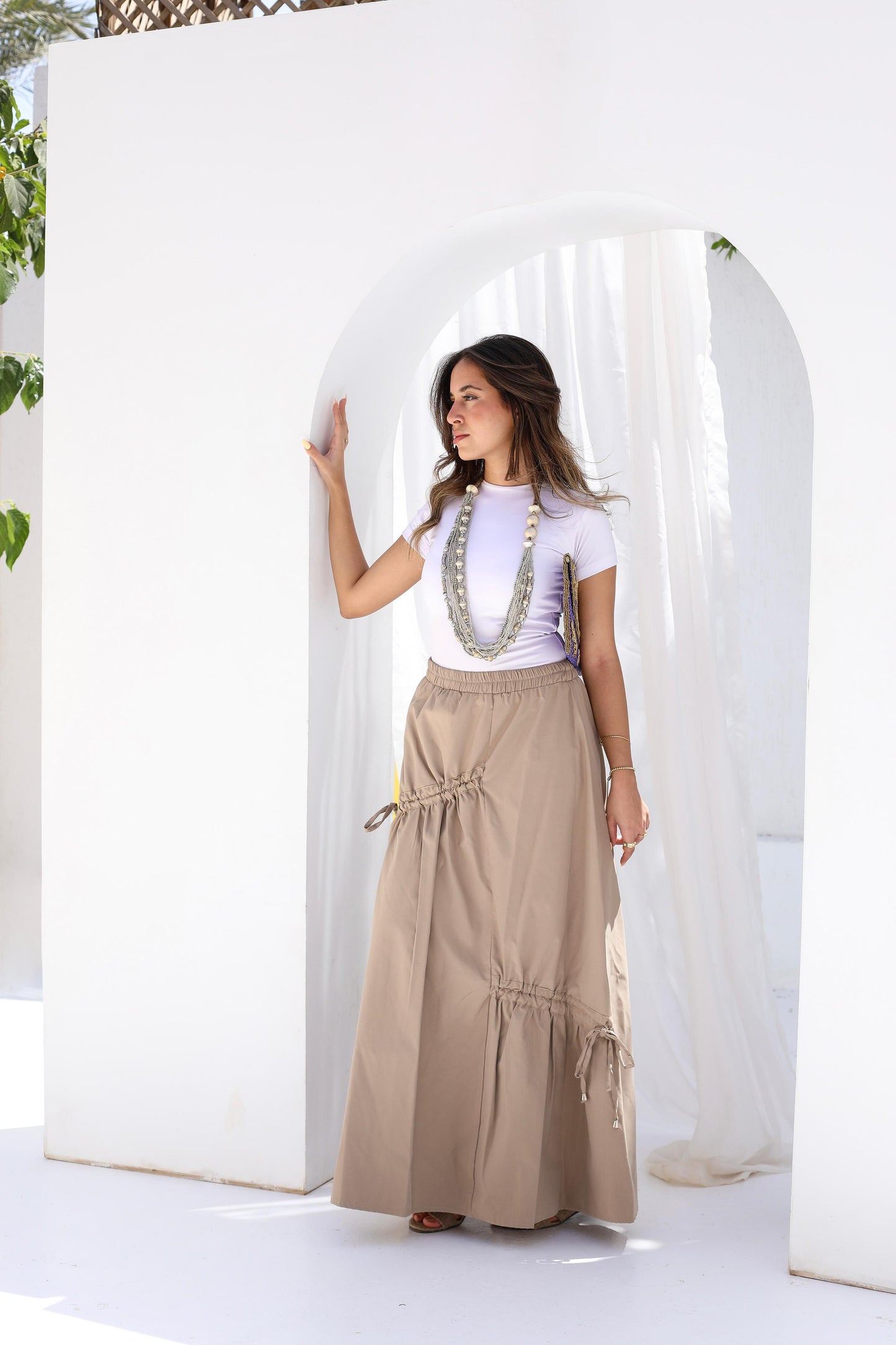 Sahara Drawstring Skirt