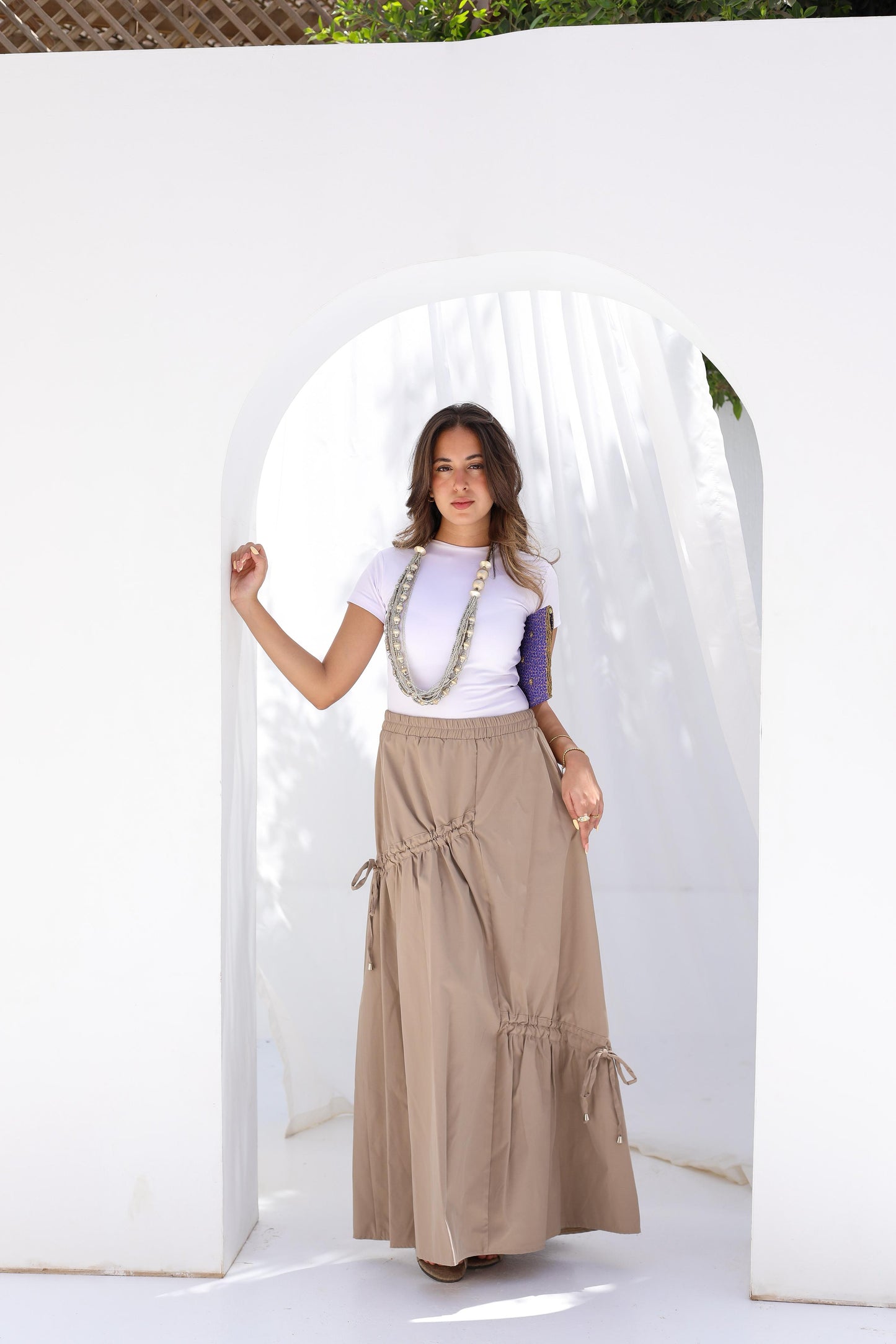 Sahara Drawstring Skirt