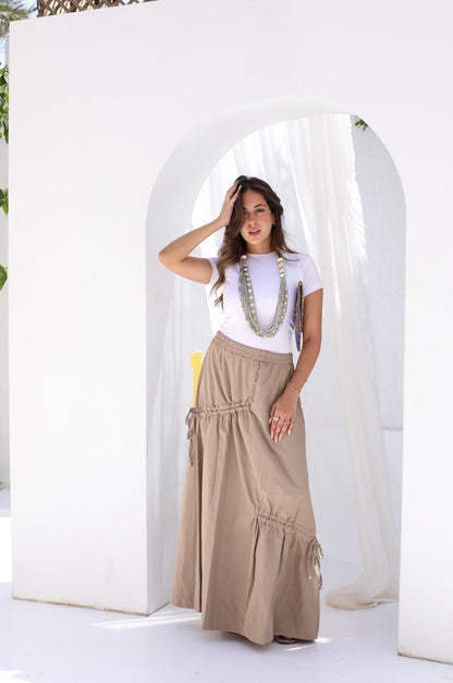 Sahara Drawstring Skirt