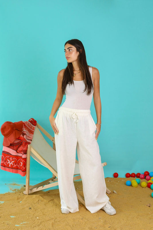Breezy Comfort Linen Pants